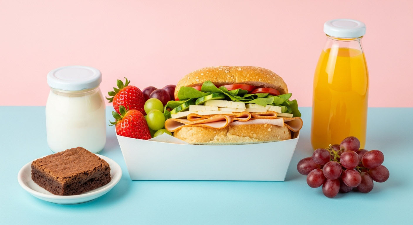 Box Lunch Emparedado